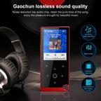 2.4 Inch Touch Mp4 / Mp3 Player 4Gb Memory E Book / Alarm / Timer No Bluetooth - Silver Grey
