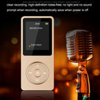 Ultra Thin Screen Mp4 Player Lossless Sound - Gold