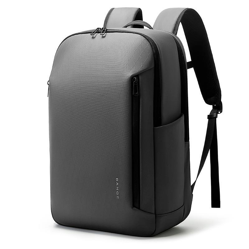 Large Capacity Lightweight Business Backpack For Men - Gray