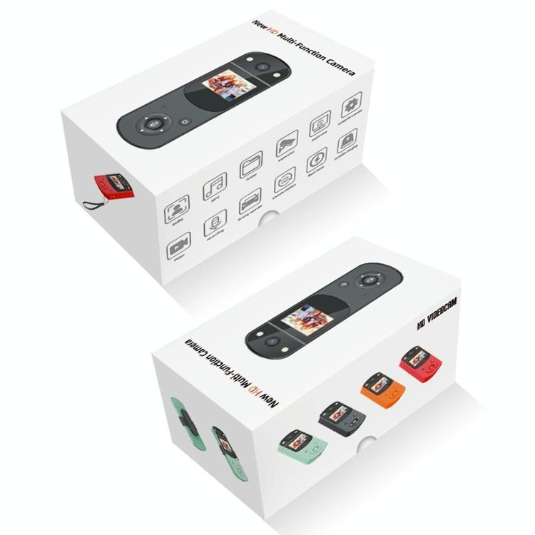 1080P Hd Multi-Function Digital Video Camera - Sports Dv Live Streaming Computer Recording - Orange