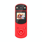 1080P Hd Multi-Function Digital Video Camera - Sports Dv Live Streaming Computer Recording - Orange