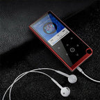 2.4 Inch Touch Mp4 / Mp3 Player 16Gb Memory E Book / Alarm / Timer No Bluetooth - Silver Grey