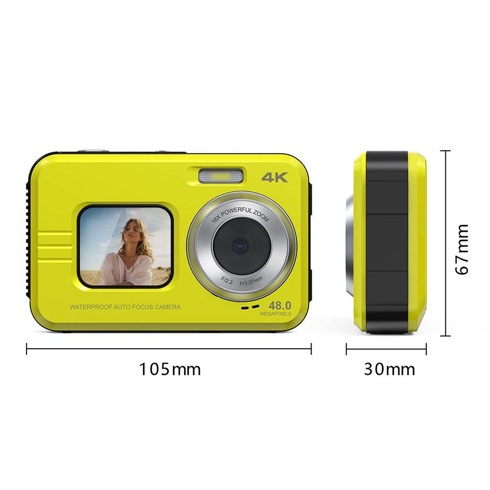 Waterproof 48mp Dual Screen Outdoor Camera - Wdc901 - Green