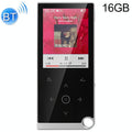 2.4 Inch Touch Mp4 / Mp3 Player 16Gb Memory Bluetooth E Book Alarm Timer - Silver Grey