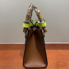 Versatile Cowhide Shoulder Bag for All Occasions - Brown