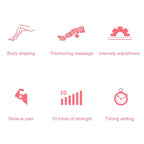 Intelligent Air Wave Pressure Massager Single Hand Pink
