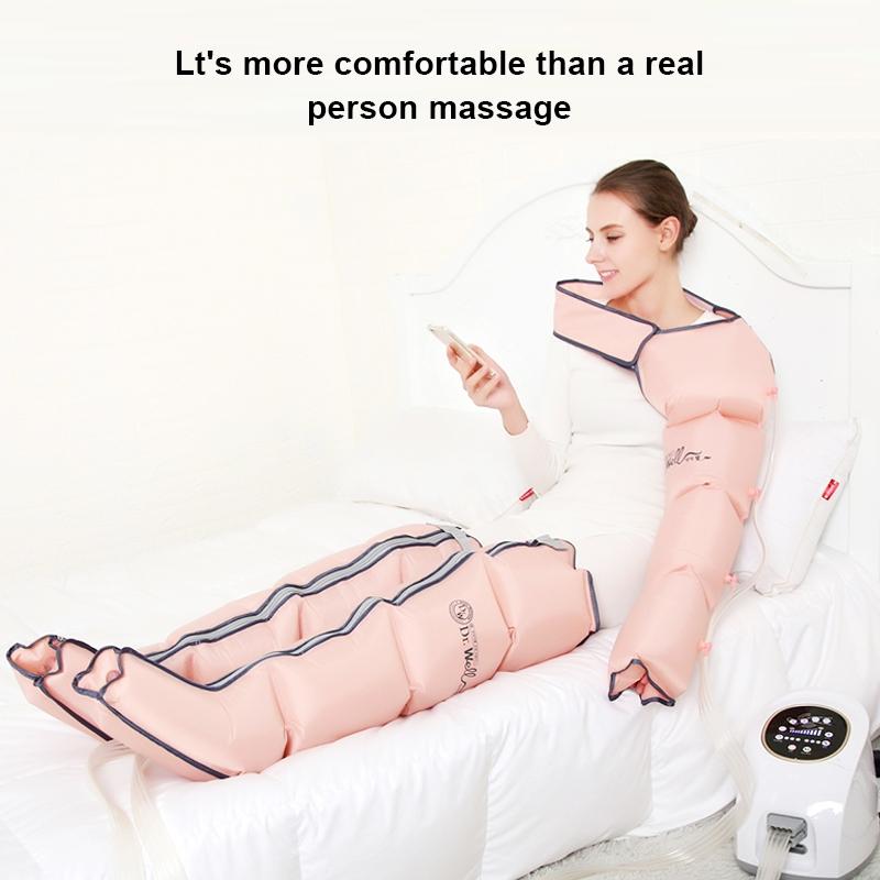 Intelligent Air Wave Pressure Massager Single Hand Pink