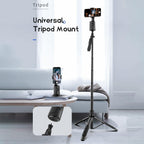 360 Rotation Follow-up Gimbal Stabilizer with 1 / 4-inch Interface - Black - Pink