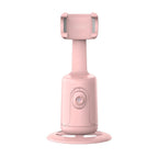 360 Rotation Follow-up Gimbal Stabilizer with 1 / 4-inch Interface - Black - Pink