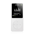 Ultra Thin Screen Mp4 Player Lossless Sound - Light Blue