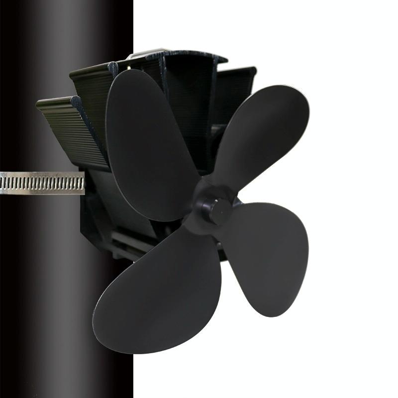 Thermodynamic Wall Mounted Fireplace Fan - no Magnets - Bronze