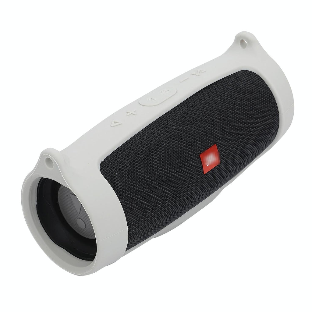 Jbl Charge 4 Speaker Cover with Strap & Carabiner - Portable Silicone Protection - Orange