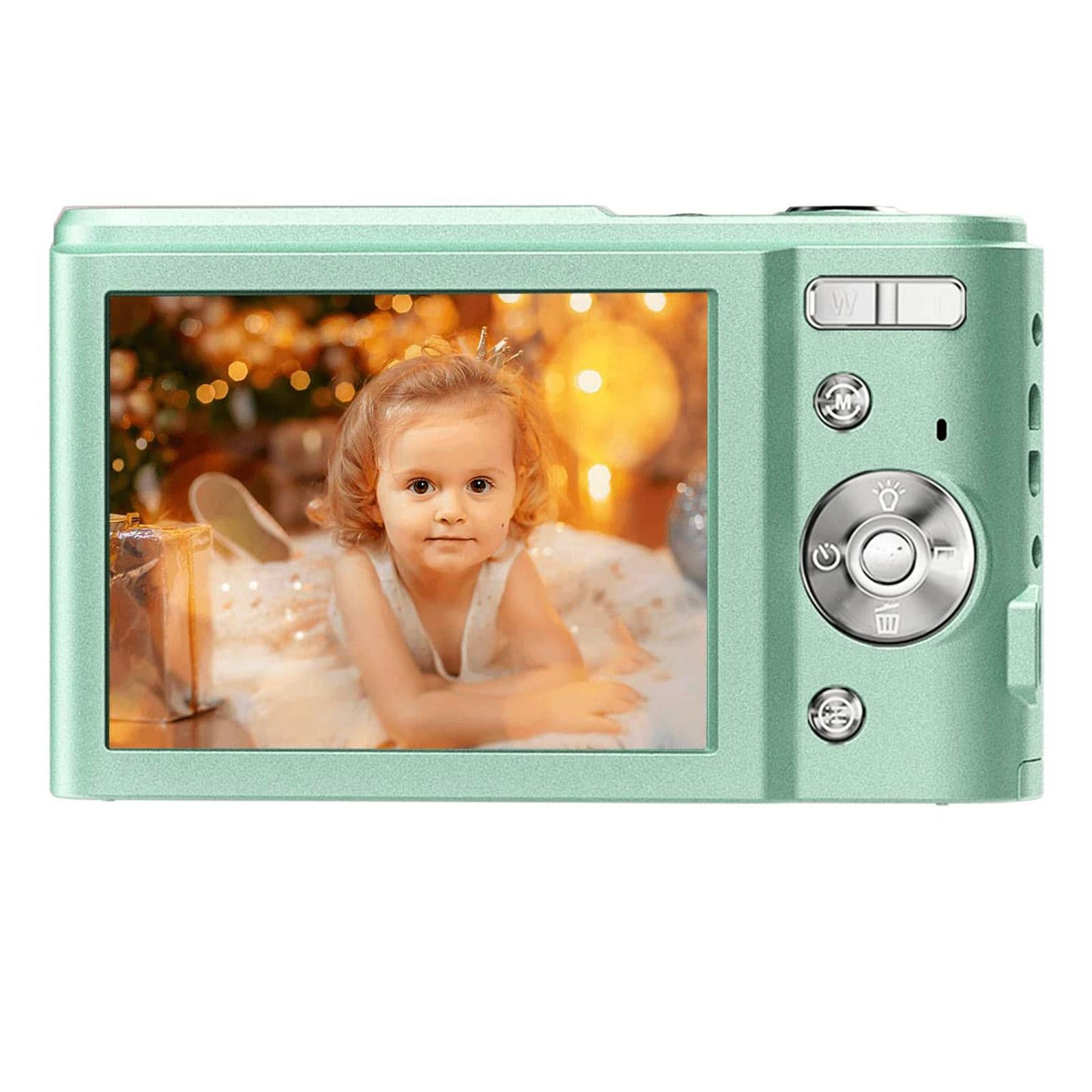 36mp 2.7k Full Hd Digital Camera with 16x Zoom for Children - 2.4 Inch Screen - Pink