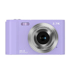 2.7k Full Hd 44mp 16x Zoom 2.88 Digital Camera for Kids - Pink