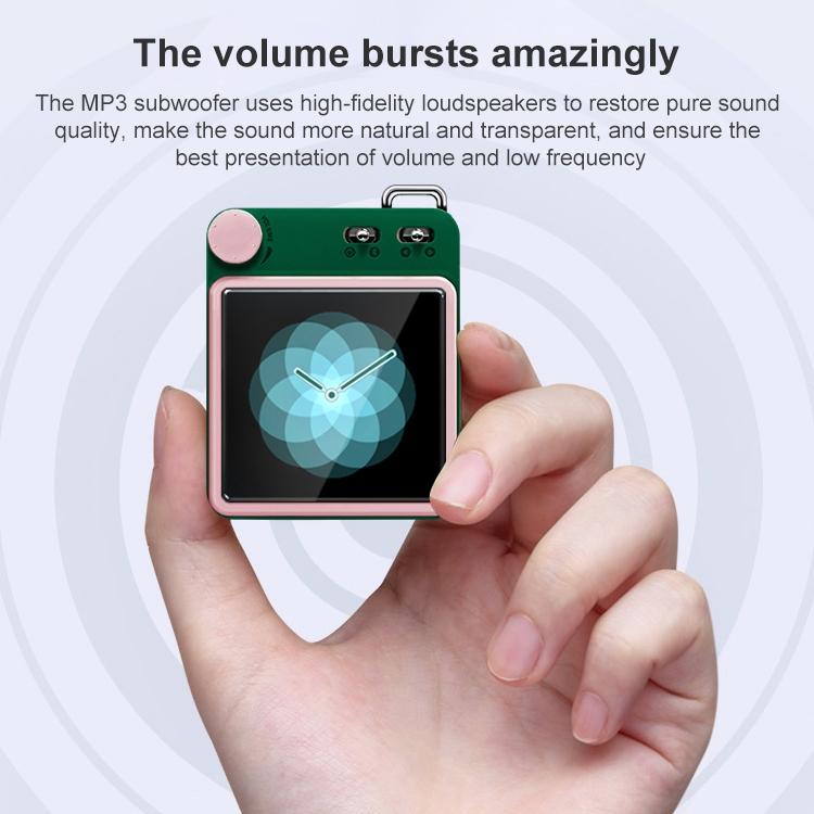 8Gb Bluetooth Mp3 Music Video Player - Pink