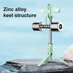 Wireless Selfie Stick with Remote Tripod - Compact Design - Green