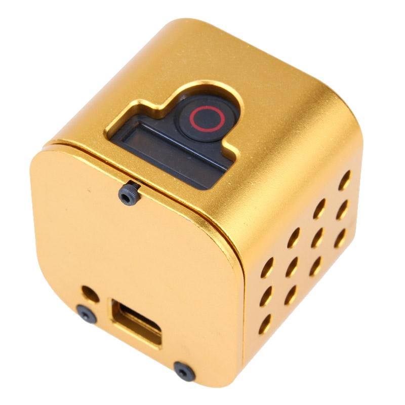 Aluminum Protective Cage for Gopro Session Cameras - Green