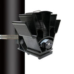 Thermodynamic Wall Mounted Fireplace Fan - no Magnets - Rose Red