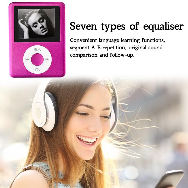 1.8 Inch Tft Mp4 Player W / Tf Slot Recorder Fm E Book & Calendar - Green