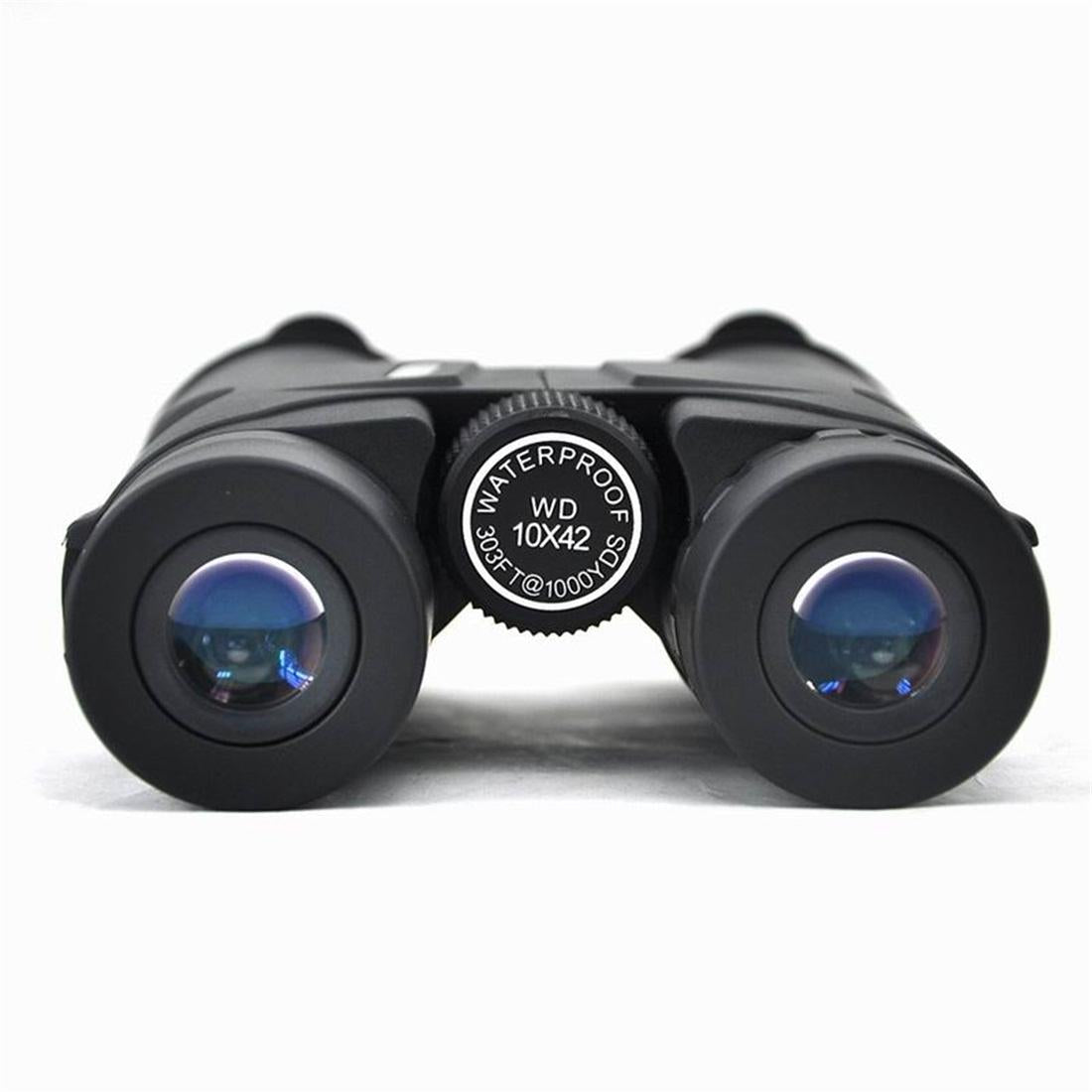 Waterproof 10x42 Binoculars for Outdoor Sports Birdwatching and Hunting - Green