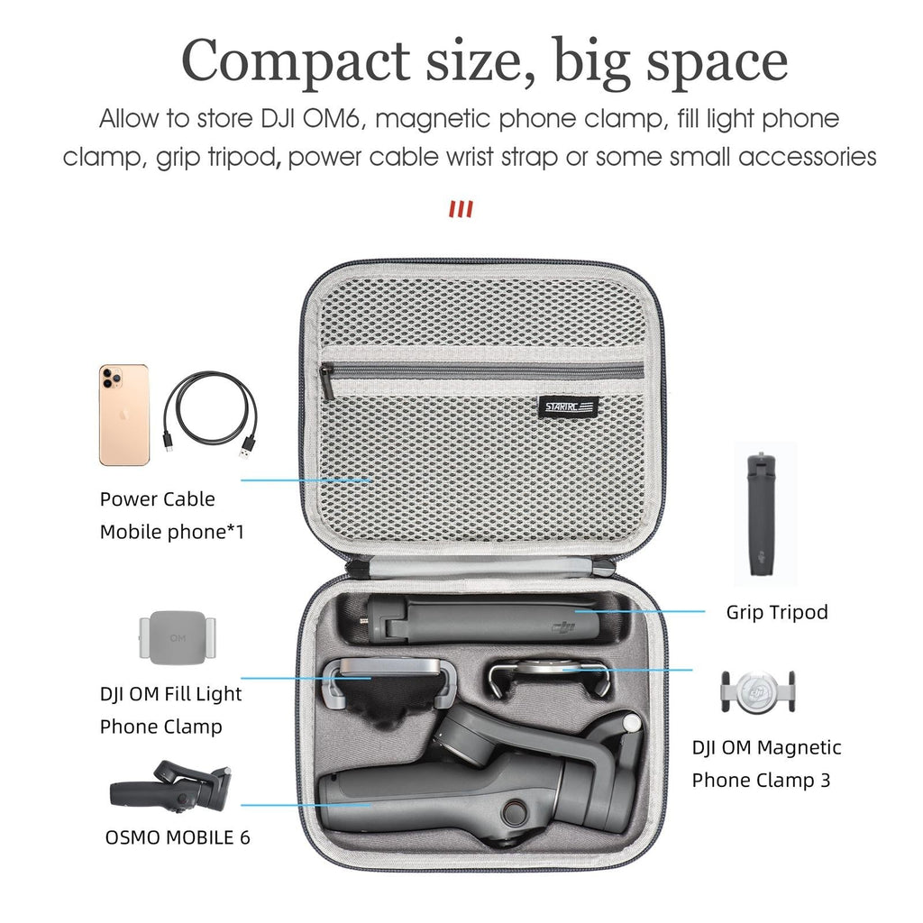 Waterproof Shockproof Portable Case for Dji Mobile 6