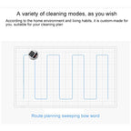 Smart Household Sweeping Robot - Efficient Cleaning - Grey