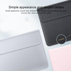 13 Inch Leather Laptop Protective Bag for Matebook x - Grey