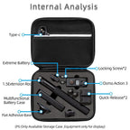 Dji Action Carrying Case - 3 Sizes Available - Grey