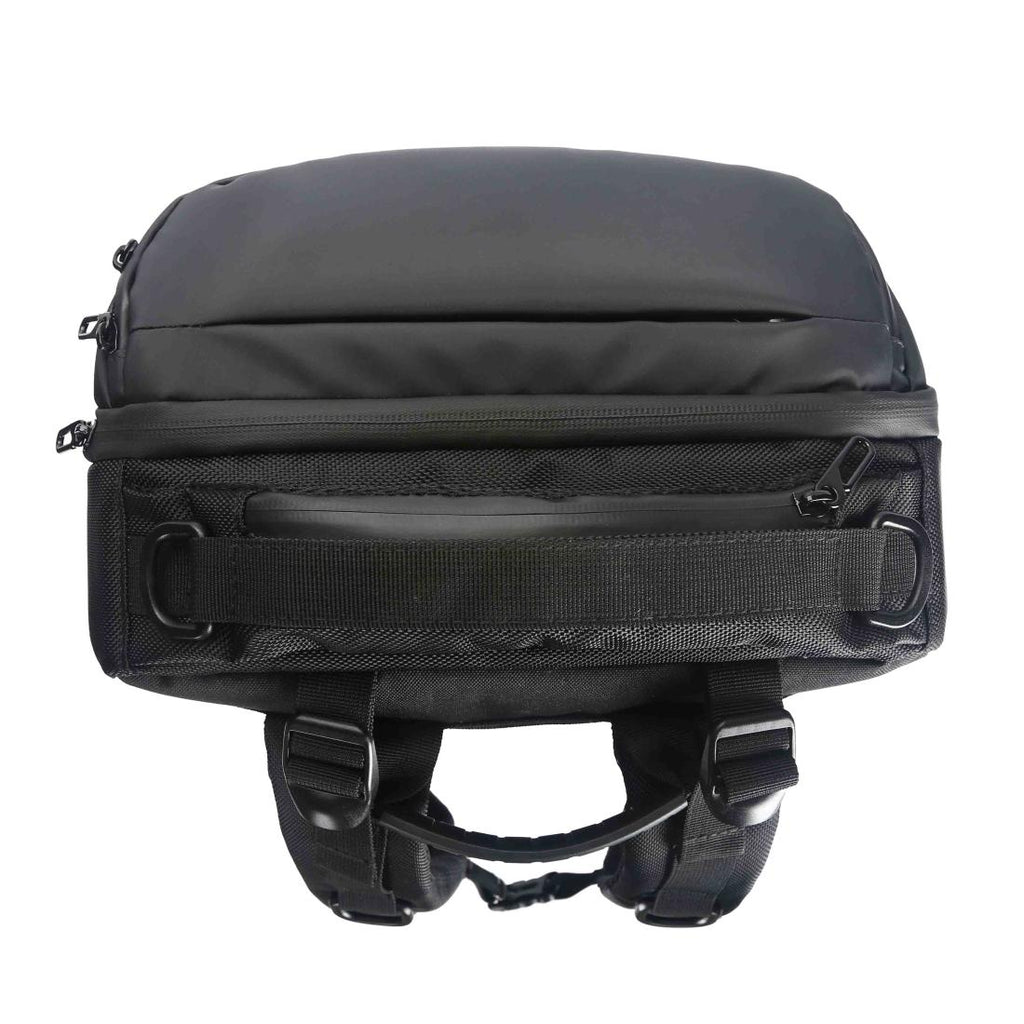 Small Waterproof Usb Outdoor Shoulder Backpack - Grey