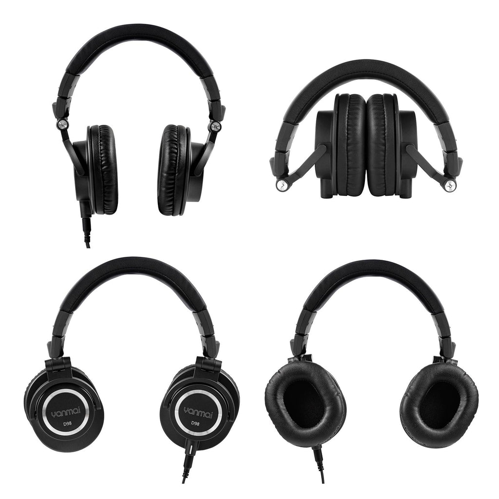Professional Recording Headphones Yanmai D98 - Silver Grey