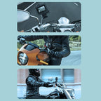 Universal Motorcycle Phone Bracket for Action Cameras - Blue