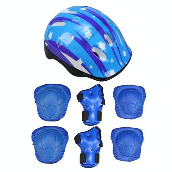 Flash Straight Row Roller Skating Shoes Suit for Children and Adults - Small Size - Blue