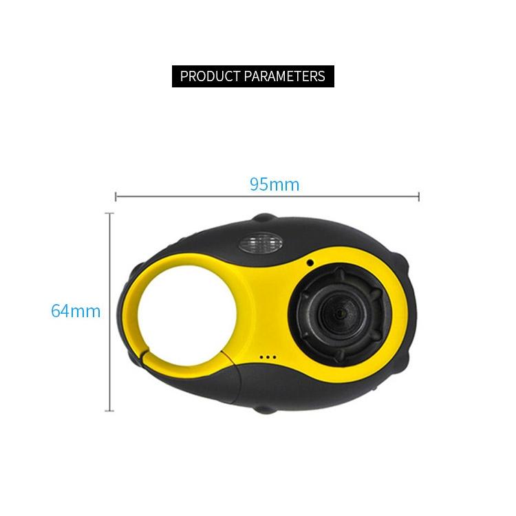 Mini Keychain Digital Camera for Kids - 5mp 1.5 Screen Gift - Blue