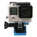 Universal Rearview Mirror Mount for Action Cameras - Blue