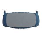 Portable Silicone Speaker Cover with Shoulder Strap & Carabiner for Jbl Charge 5 - Blue