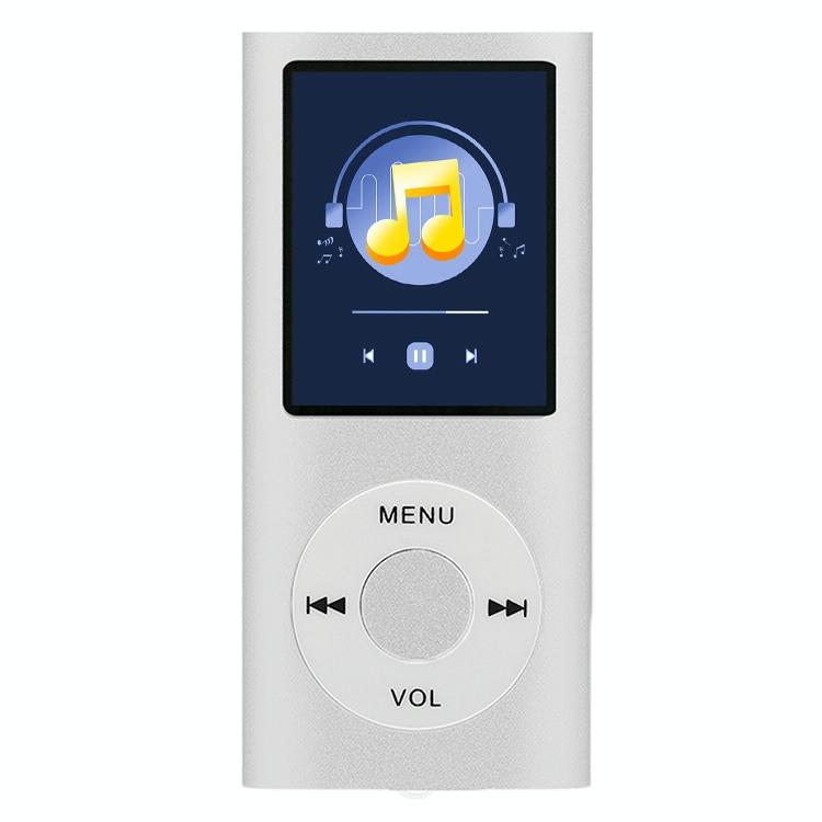 1.8 Inch Tft Screen Metal Player With Tf Card Slot Recorder Fm Radio E Book & Calendar - S-Mp4-4305M
