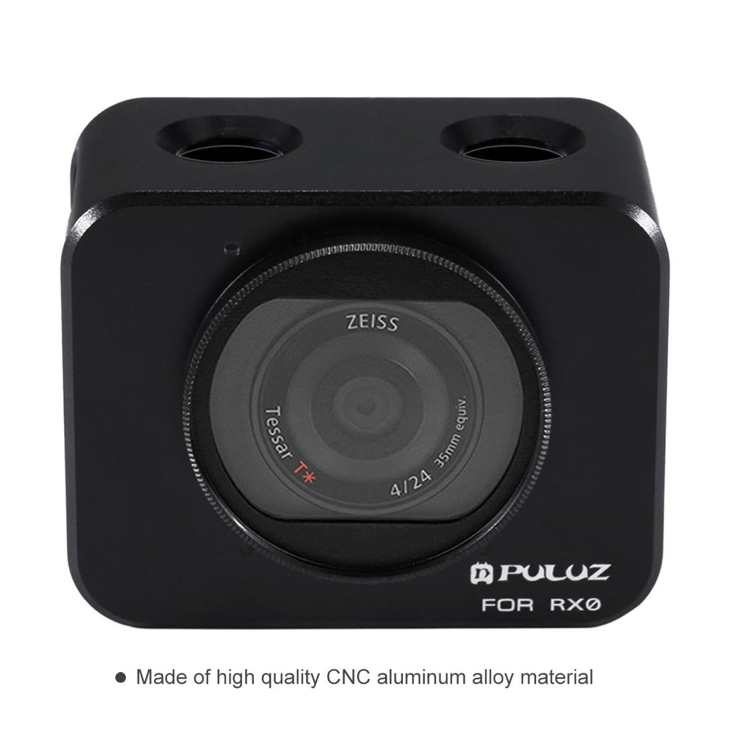 Sony Rx0 Protective Cage with 37mm Lens and Sunshade - Red