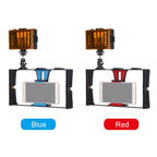 Vlogging Live Broadcast Led Selfie Light Kit With Tripod Head - Red