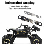 Off-road Climbing Car with 2.4ghz Remote Control and Double Motors - Red