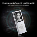 1.8 Inch Tft Screen Metal Player With Tf Card Slot Recorder Fm Radio E Book & Calendar - S-Mp4-4305R