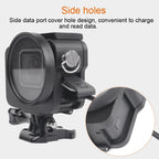 Aluminum Protective Cage with Insurance Frame and 52mm Uv Lens for Gopro Hero7 / 6 / 5 - Red