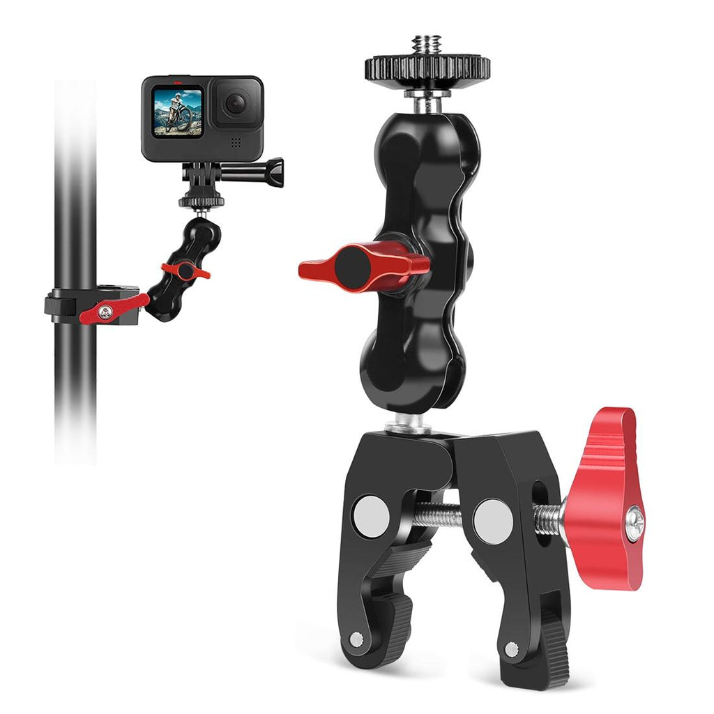 Versatile Magic Arm Clamp For Mounting - Red