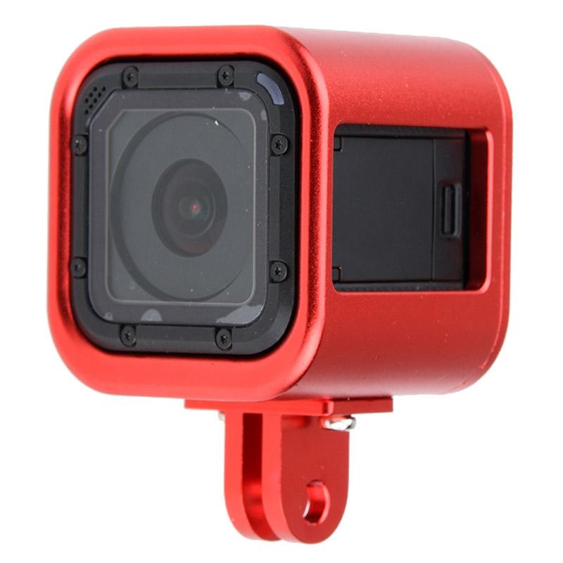 Aluminum Protective Cage for Gopro Session Cameras - Silver