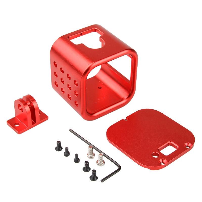 Aluminum Protective Cage for Gopro Session Cameras - Silver