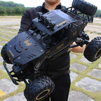 Off-road Climbing Car with 2.4ghz Remote Control and Double Motors - Silver