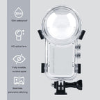 Waterproof Insta360 X3 Camera Diving Case for Underwater Photography