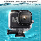 Waterproof Housing for Gopro Hero8 with Mount Filters Strap and Anti-fog Inserts