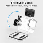 Waterproof Housing Case with Mount and Screw - 40m
