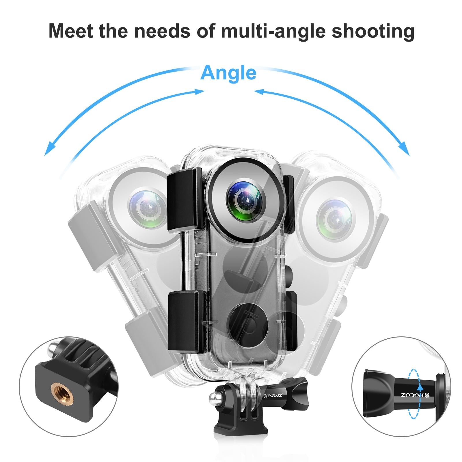 Waterproof Housing for Insta360 one X2 - 30m Depth