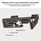 Camera Cage Stabilizer - Bronze No Handle for Sony A7 Iii / A7R Iii